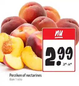 Jumbo Perziken of nectarines aanbieding