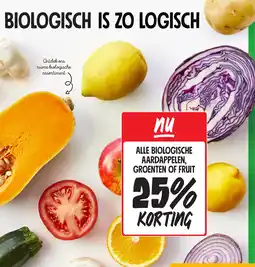 Jumbo Alle biologische aardappelen, groenten of fruit aanbieding
