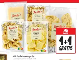 Jumbo Alle Jumbo's verse pasta aanbieding