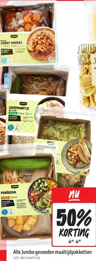 Jumbo Alle Jumbo gesneden maaltijdpakketten aanbieding