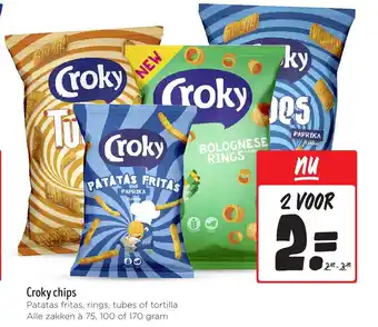 Jumbo Croky chips aanbieding