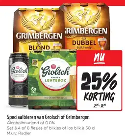 Jumbo Speciaalbieren van Grolsch of Grimbergen aanbieding