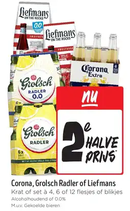 Jumbo Corona, Grolsch Radler of Liefmans aanbieding
