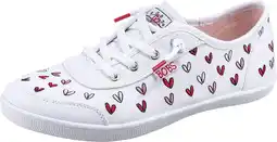 Amazon Skechers Bobs B Cute sneakers voor dames, Wit Multi Canvas, 39 EU aanbieding