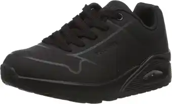 Amazon Skechers Uno Stand On Air jongens Sneaker Laag-top, Zwarte synthetische afwerking, 39 EU aanbieding