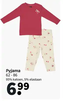 Wibra Pyjama aanbieding