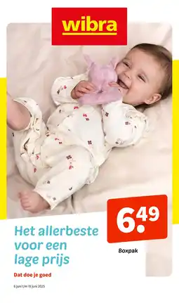 Wibra Boxpak aanbieding