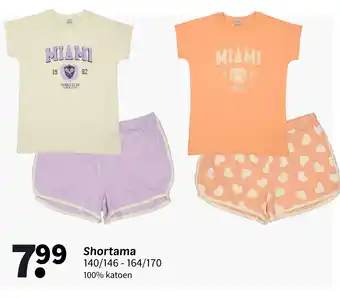 Wibra Shortama aanbieding