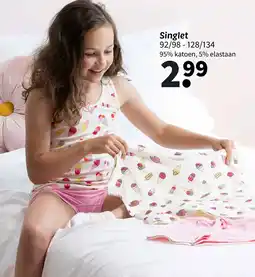 Wibra Singlet aanbieding