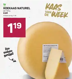 Ekoplaza Koekaas naturel aanbieding