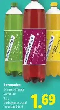 Lidl Fernandes aanbieding