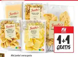 Jumbo Alle Jumbo's verse pasta aanbieding