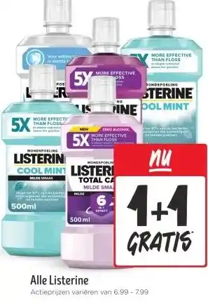 Jumbo Alle Listerine aanbieding