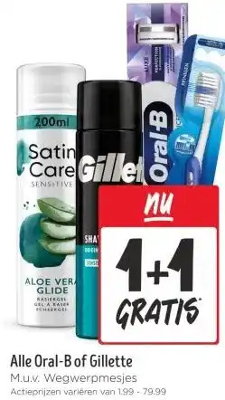 Jumbo Alle Oral-B of Gillette aanbieding