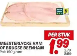 Dekamarkt MEESTERLYCKE HAM OF BRUGSE BEENHAM aanbieding