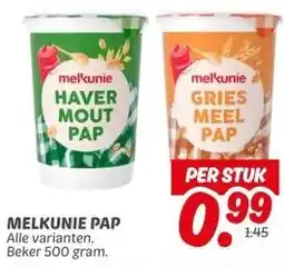 Dekamarkt MELKUNIE PAP aanbieding
