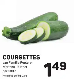 Ekoplaza Courgettes aanbieding