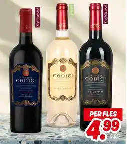 Dekamarkt CODICI MASSERIE aanbieding