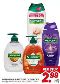 Dekamarkt PALMOLIVE HANDZEEP OF DOUCHE aanbieding