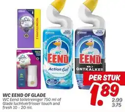 Dekamarkt WC EEND OF GLADE aanbieding
