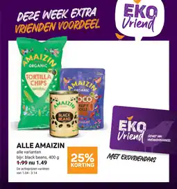 Ekoplaza Alle amaizin aanbieding