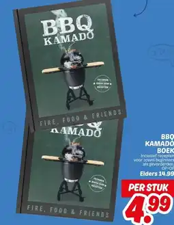 Dekamarkt BBQ KAMADO BOEK aanbieding