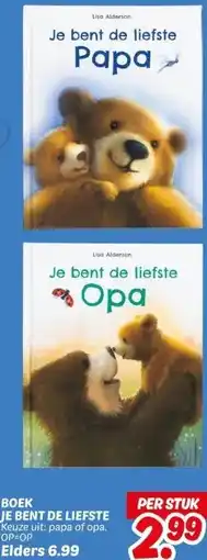 Dekamarkt BOEK JE BENT DE LIEFSTE aanbieding