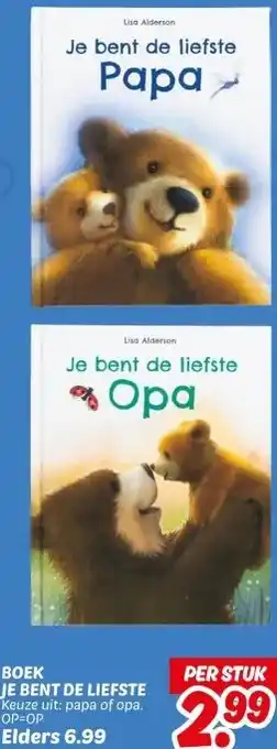 Dekamarkt BOEK JE BENT DE LIEFSTE aanbieding