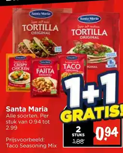 Vomar Voordeelmarkt Santa Maria aanbieding