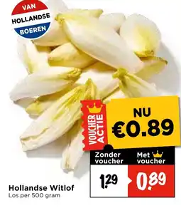 Vomar Voordeelmarkt Hollandse Witlof aanbieding