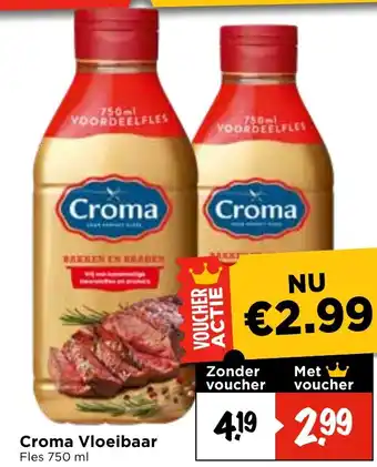 Vomar Voordeelmarkt Croma Vloeibaar aanbieding
