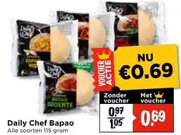 Vomar Voordeelmarkt Daily Chef Bapao aanbieding