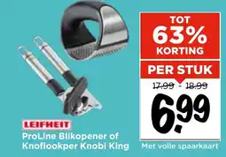 Vomar Voordeelmarkt ProLine Blikopener of Knoflookper Knobi King aanbieding