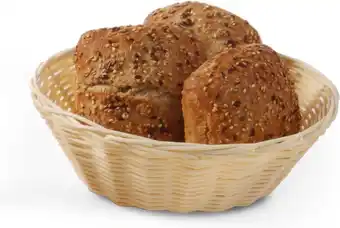Bol.com Hendi Broodmandje Rond - Beige - Ø20x(H)65cm aanbieding