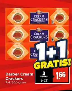 Vomar Voordeelmarkt Barber Cream Crackers aanbieding