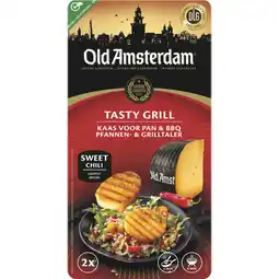Albert Heijn Old Amsterdam Tasty grill sweet chili aanbieding