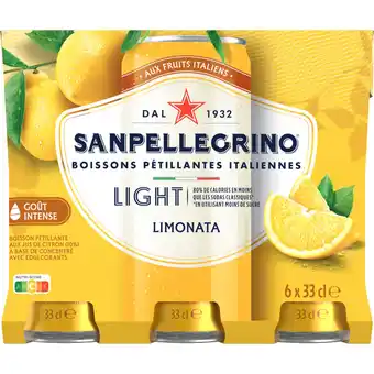 Albert Heijn S. Pellegrino Limonata light 6-pack aanbieding