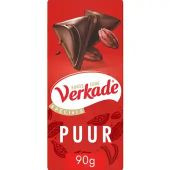 Albert Heijn Verkade Specials puur 52% cacao aanbieding