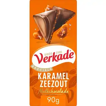 Albert Heijn Verkade Specials karamel zeezout melkchocolade aanbieding