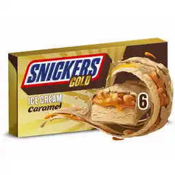 Albert Heijn Snickers Gold ice cream caramel aanbieding