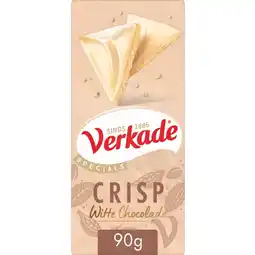 Albert Heijn Verkade Specials crisp witte chocolade aanbieding