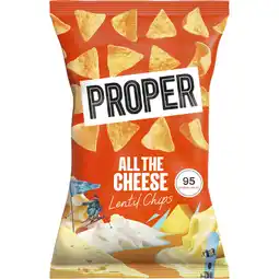 Albert Heijn Proper All the cheese lentil chips aanbieding
