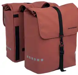 ANWB New Looxs Dubbele Fietstas Odense Double 39 L Bruin aanbieding