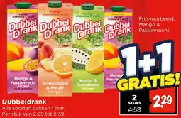 Vomar Voordeelmarkt Dubbeldrank aanbieding