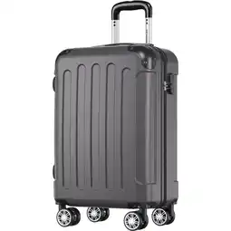 ANWB Trvlmore Handbagage Koffer 38L Donker Grijs aanbieding