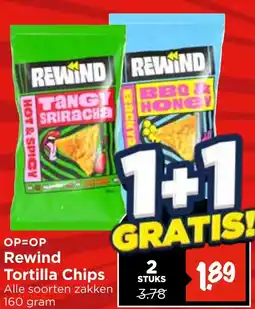 Vomar Voordeelmarkt Rewind Tortilla Chips aanbieding