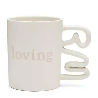 Douglas Rivièra Maison RM Loving Mok, O06 - Off White, S67 - Stoneware, 8.5 x 10.5 x 13 cm aanbieding