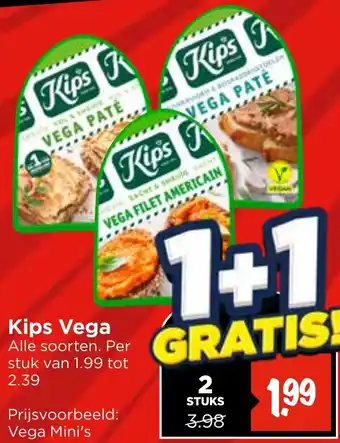 Vomar Voordeelmarkt Kips Vega aanbieding