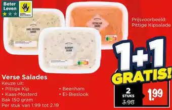 Vomar Voordeelmarkt Verse Salades aanbieding