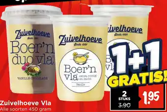 Vomar Voordeelmarkt Zuivelhoeve Vla aanbieding